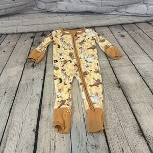 Little Peanut Bamboo Ratotouille Zippie Romper
